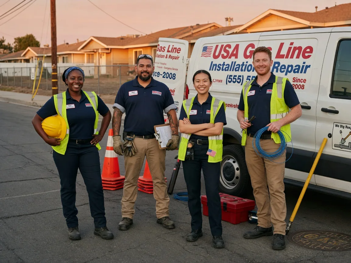 Gas Line Installation company in Protection, KS